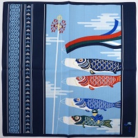 Koinobori koi carp flags design furoshiki wrapping cloth